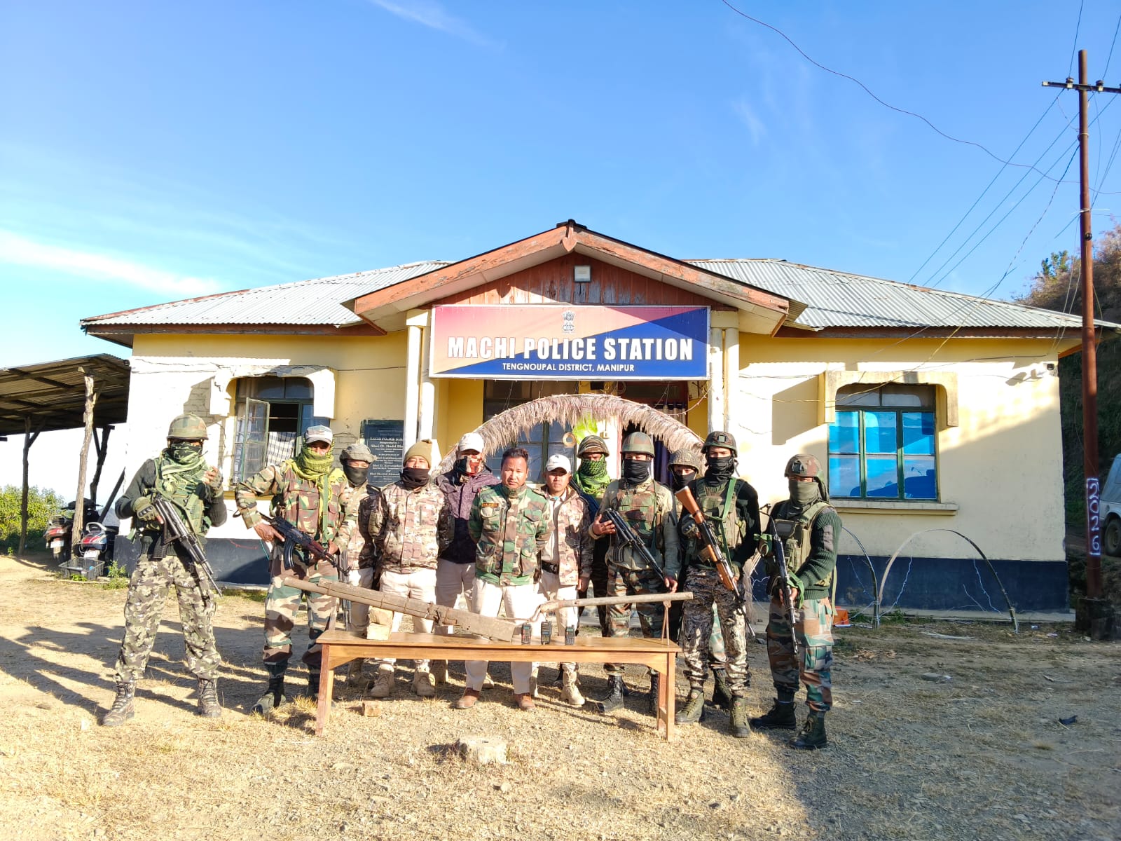 Manipur Police recovers arms (Photo/Manipur Police)