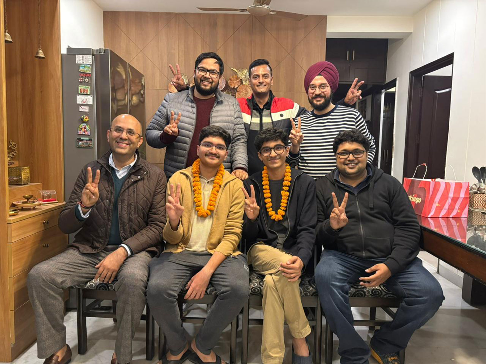 Twin Brothers-Parv Jain AIR 2 and ARGh Jain AIR 8 CLAT 2026