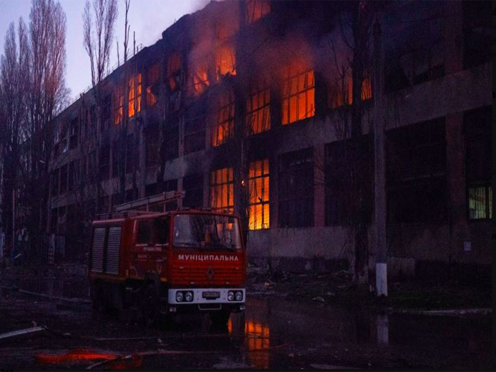 Russia targets Ukraine's energy sector (Photo/@ZelenskyyUa)