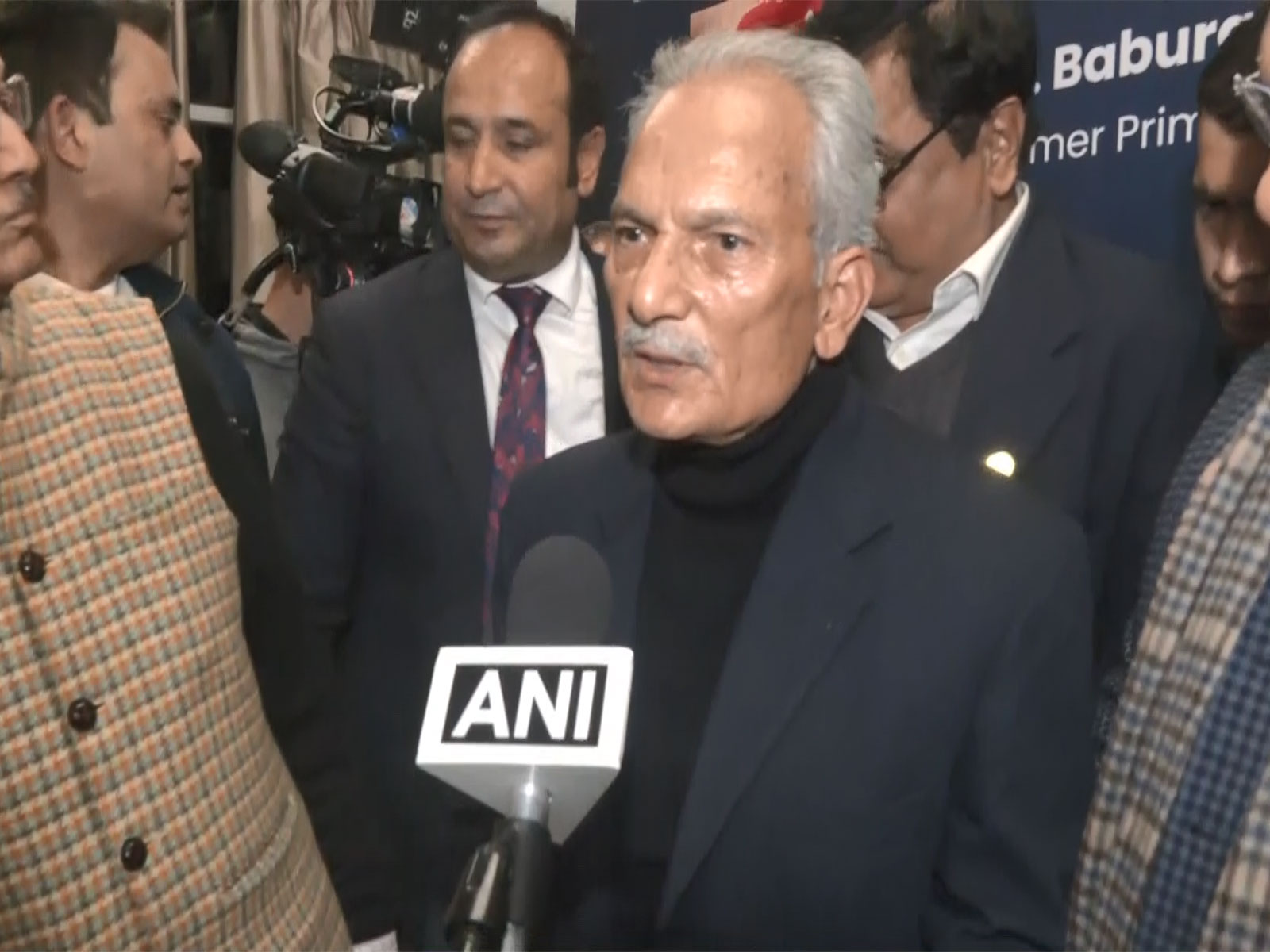 Former Nepal Prime Minister Baburam Bhattarai (Photo/ANI)