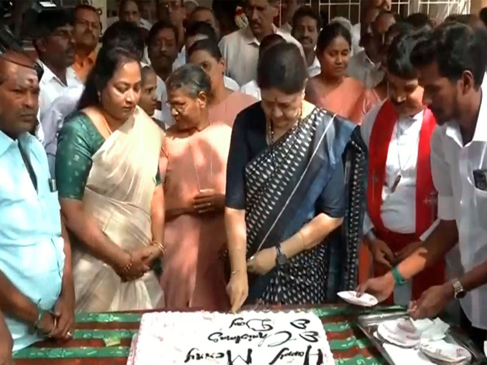 Former AIADMK leader V K Sasikala (Photo.ANI)