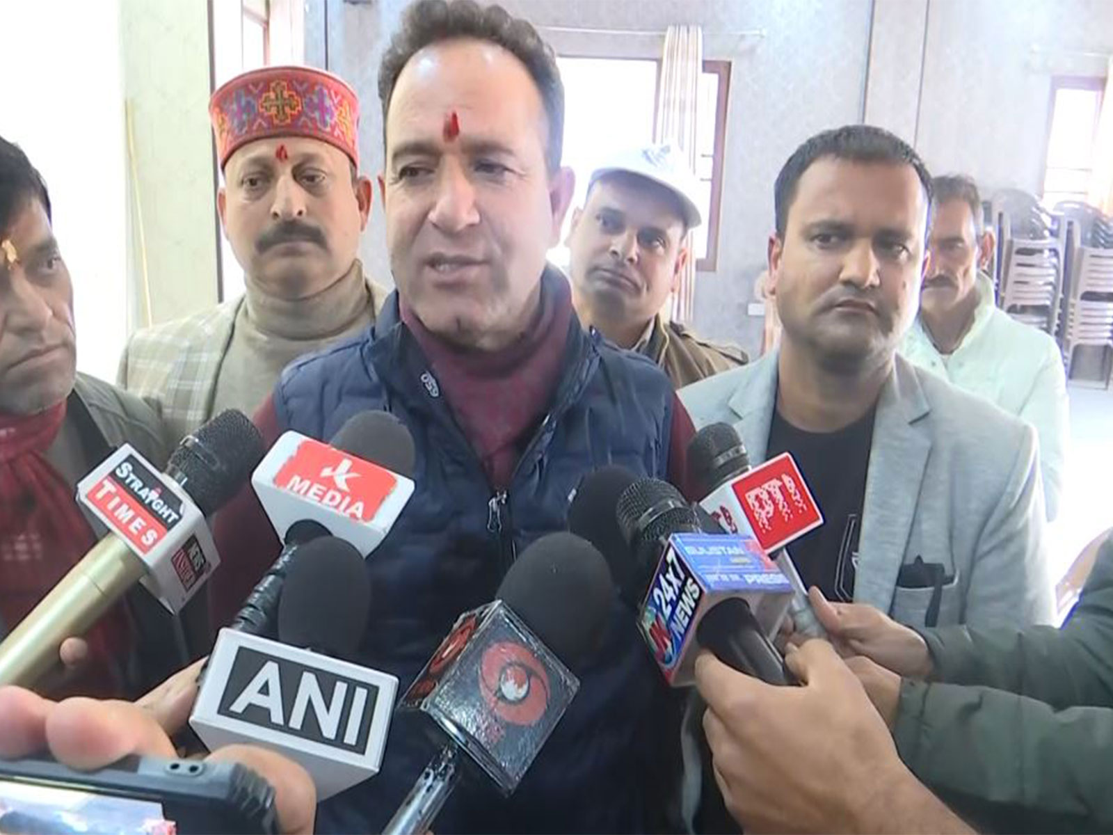 Jammu and Kashmir LoP and BJP leader Sunil Sharma (Photo/ANI)