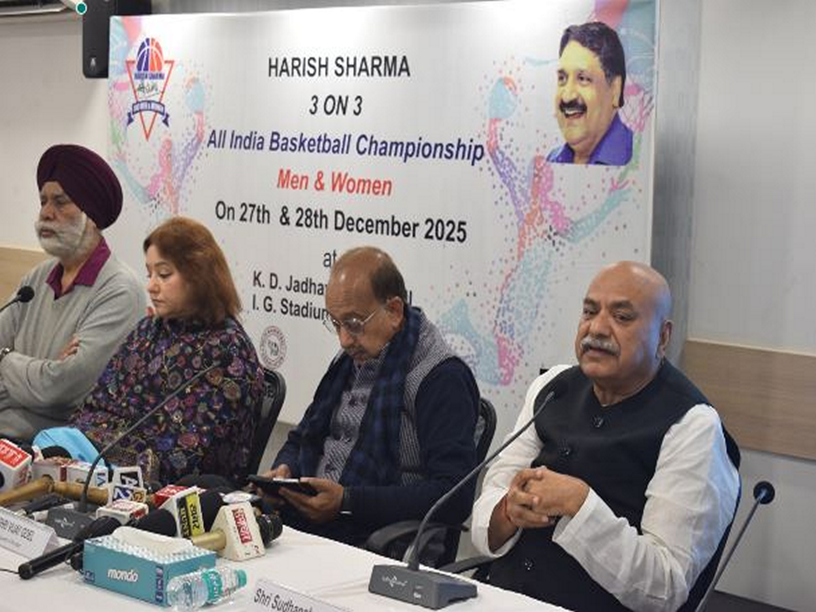 Harish Sharma 3 on 3 All India Basketball Championship will held on December 27-28. (Photo: AIBC)
