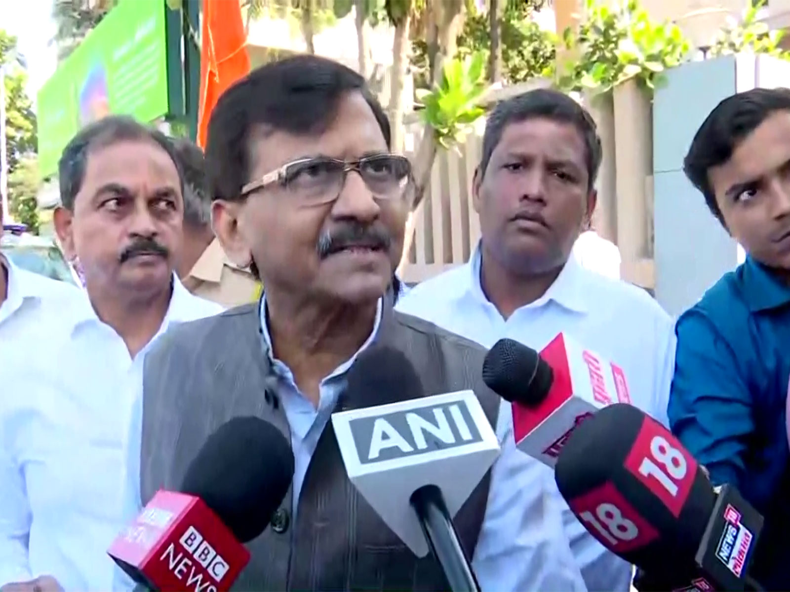 Shiv Sena (UBT) MP Sanjay Raut (Photo/ANI)