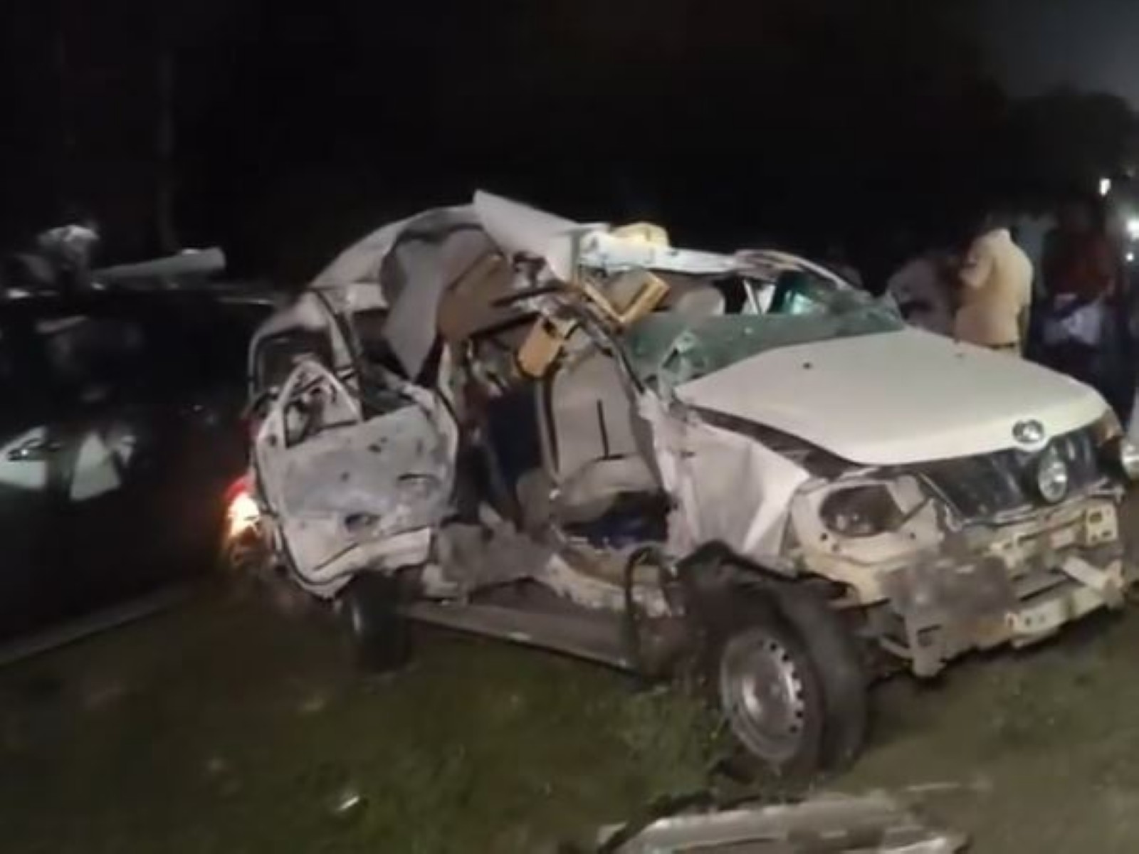 Road accident near Eluthur village in Cuddalore district (Photo/ANI)