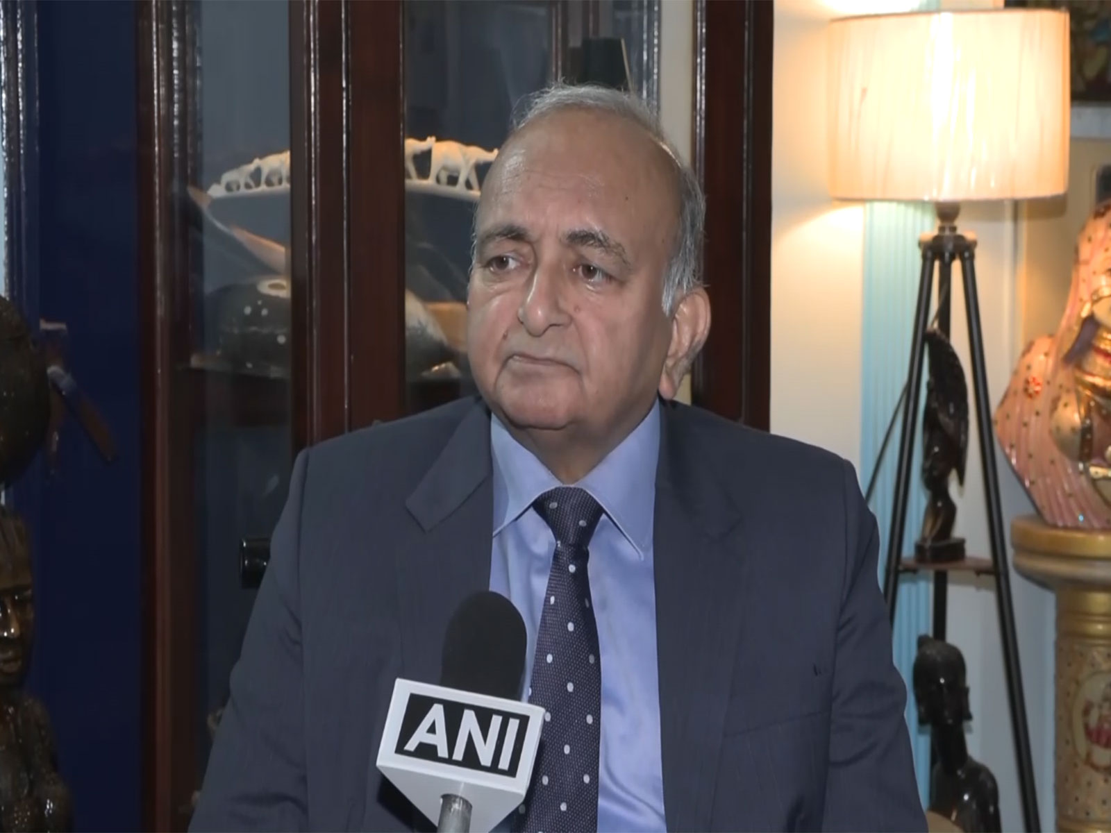 Former Diplomat Mahesh Sachdev (Photo/ANI)