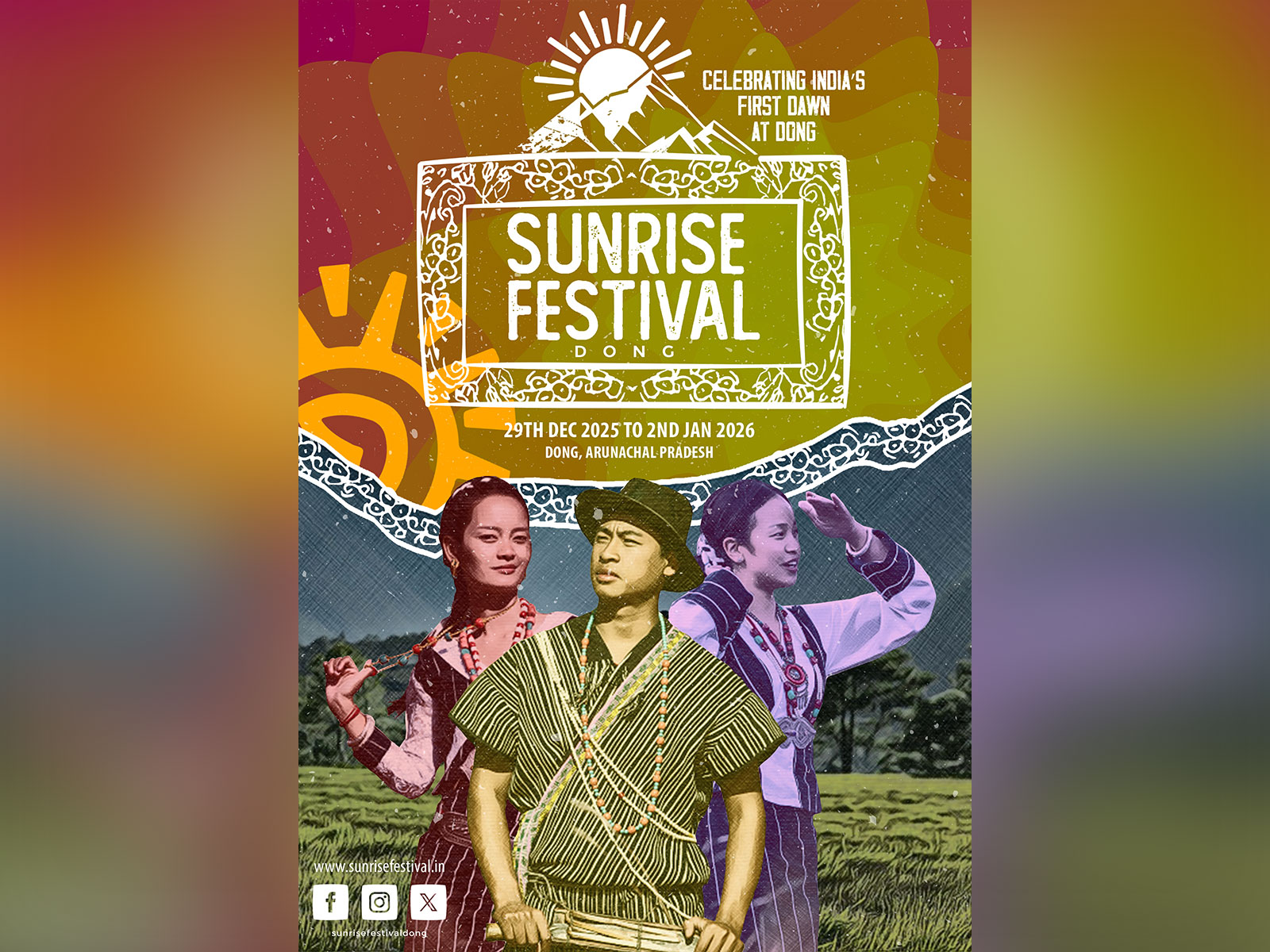 Sunrise Festival 2026 to begin on December 29 in Dong (Photo/ANI)