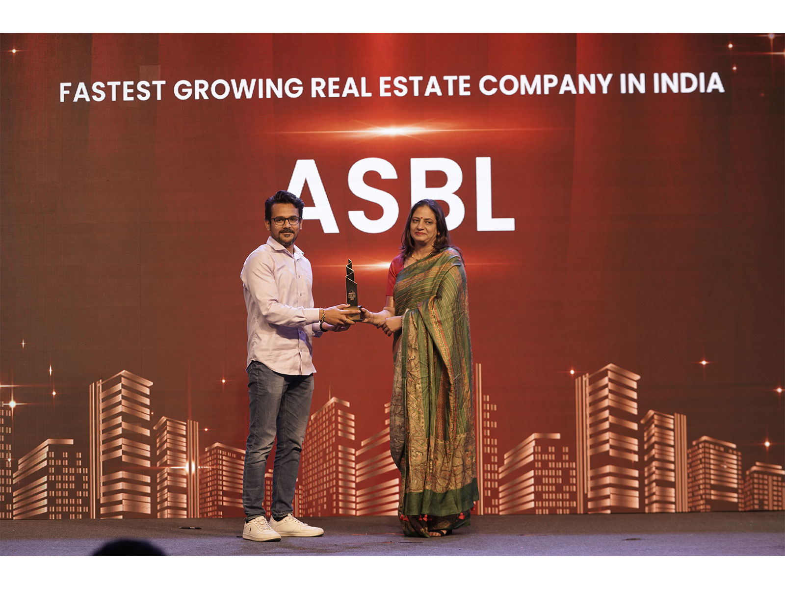 ASBL was honoured with the Fastest Growing Real Estate Company in India award at the ET Now Realty Conclave & Awards 2025