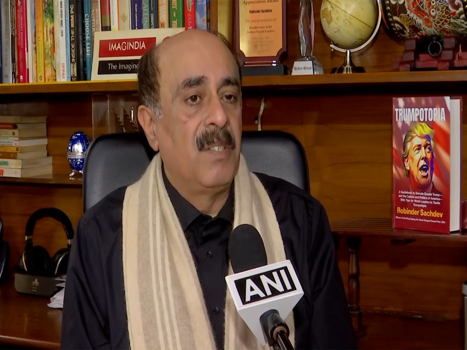 Foreign Affairs Expert Robinder Sachdev (Photo/ANI)