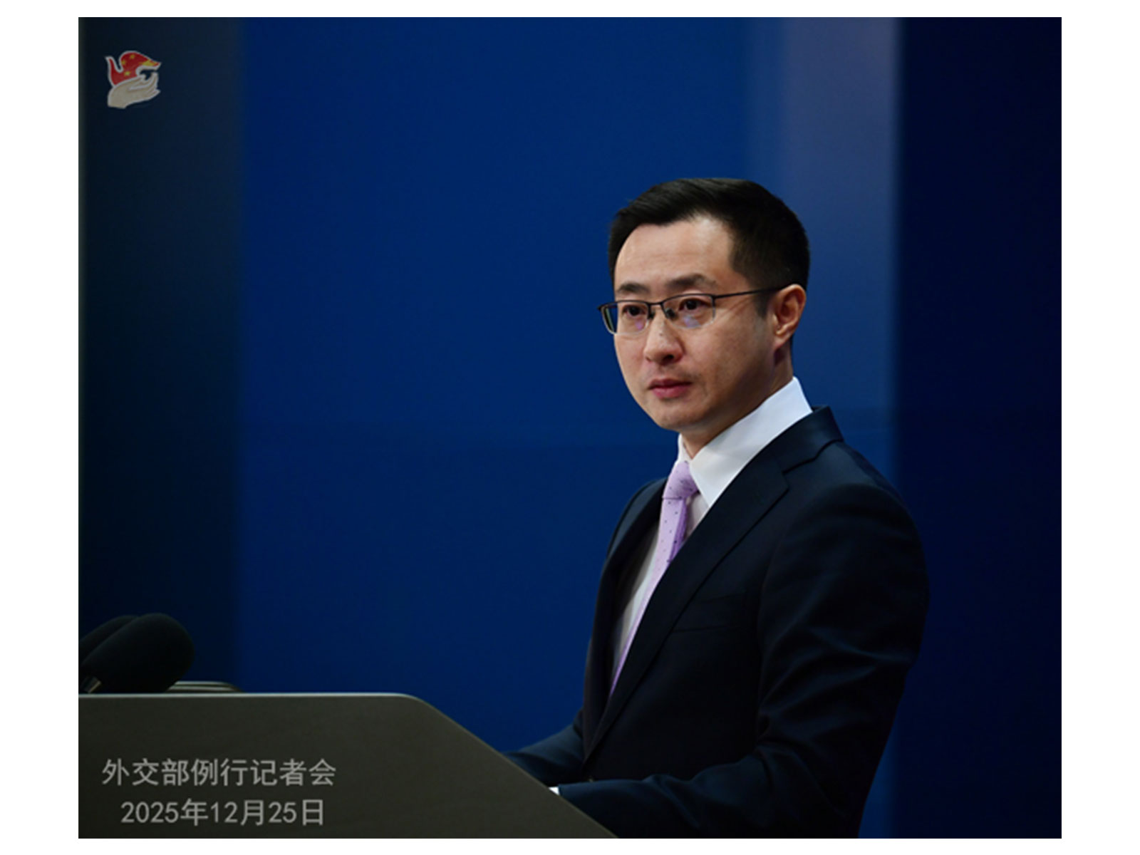 China's Foreign Ministry Spokesperson Lin Jian (Photo/China MOFA)