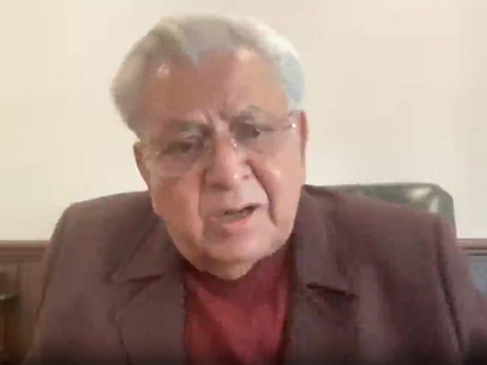 CK Jain, President of Grain Ethanol Manufacturers Association (GEMA) (Image: ANI)