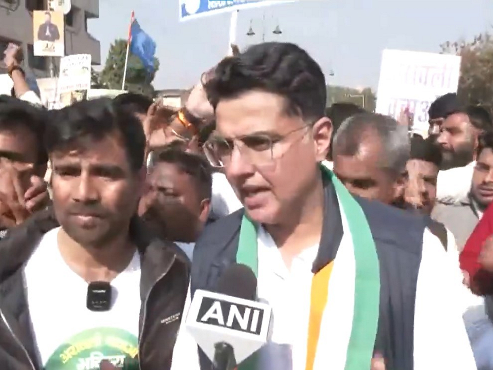  Former Rajasthan Deputy Chief Minister and Congress leader Sachin Pilot (Photo/ANI)