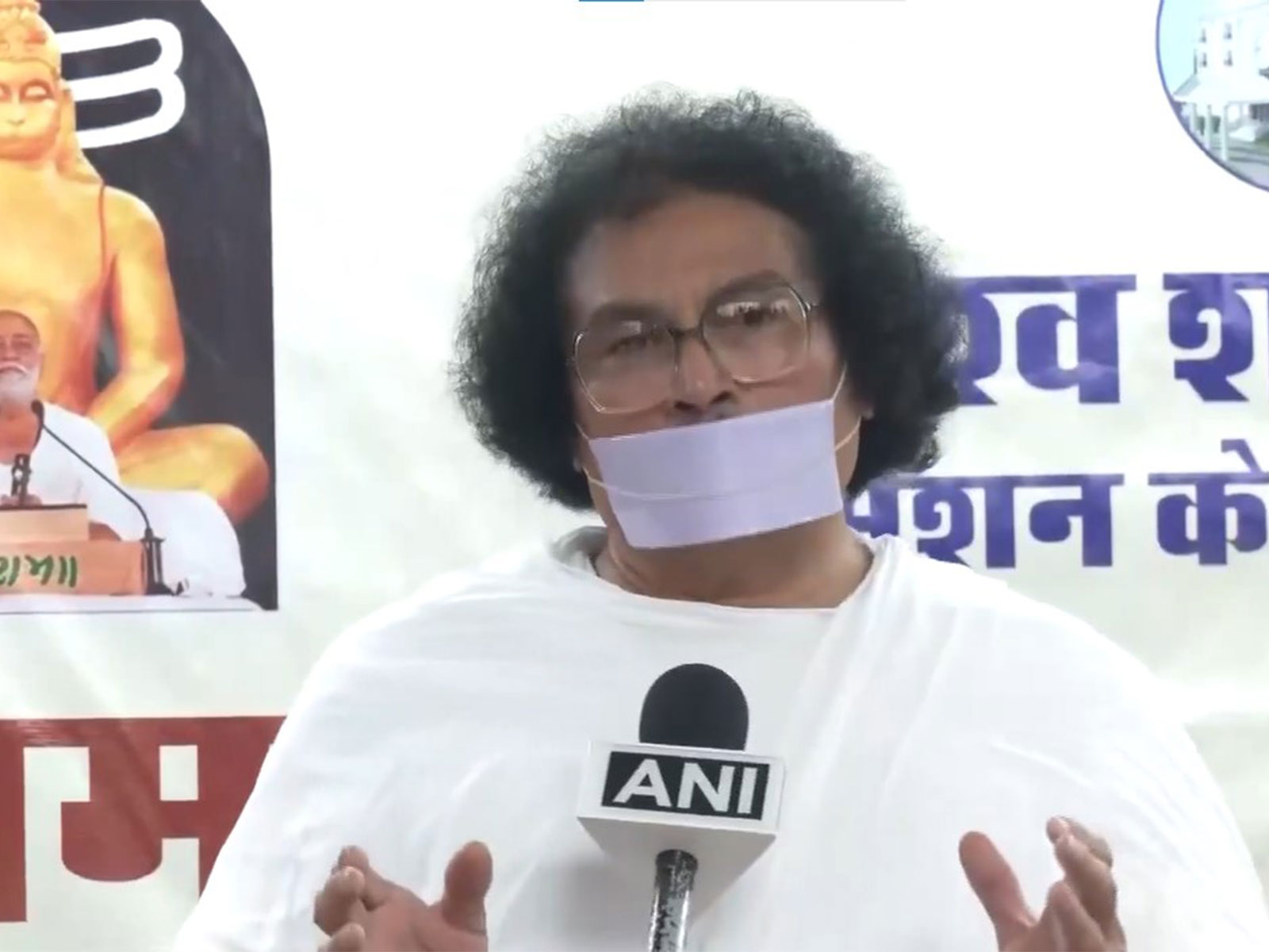 Spiritual leader Lokesh Muni (Photo/ANI)