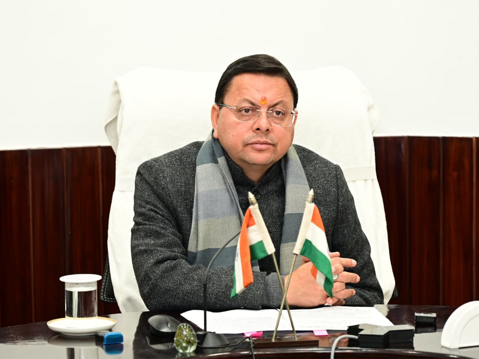 Uttarakhand CM Pushkar Singh Dhami. (Photo/ANI)