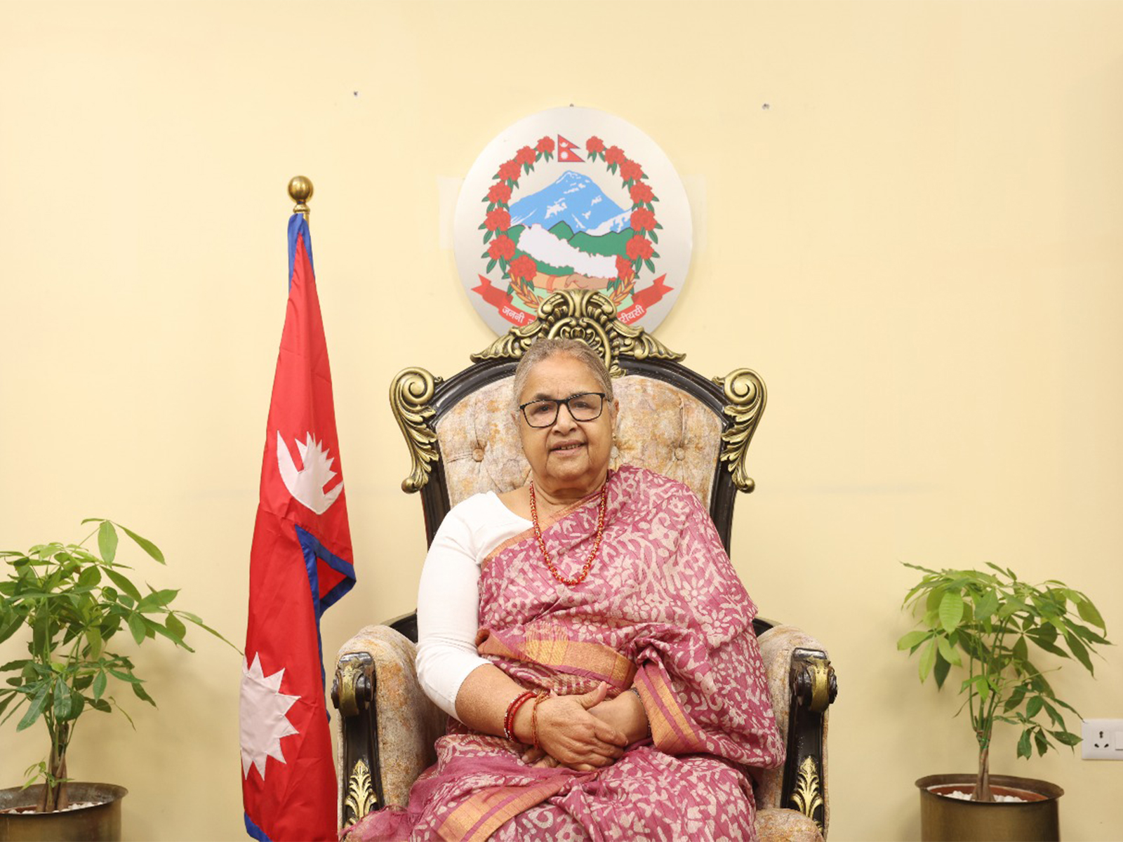 Nepal's interim Prime Minister Sushila Karki (Photo/PMO Handout)