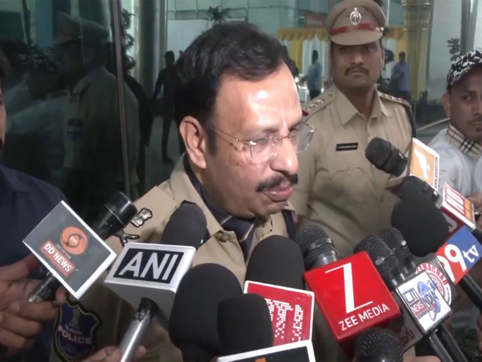 Hyderabad City Police Commissioner VC Sajjanar (Photo/ANI)