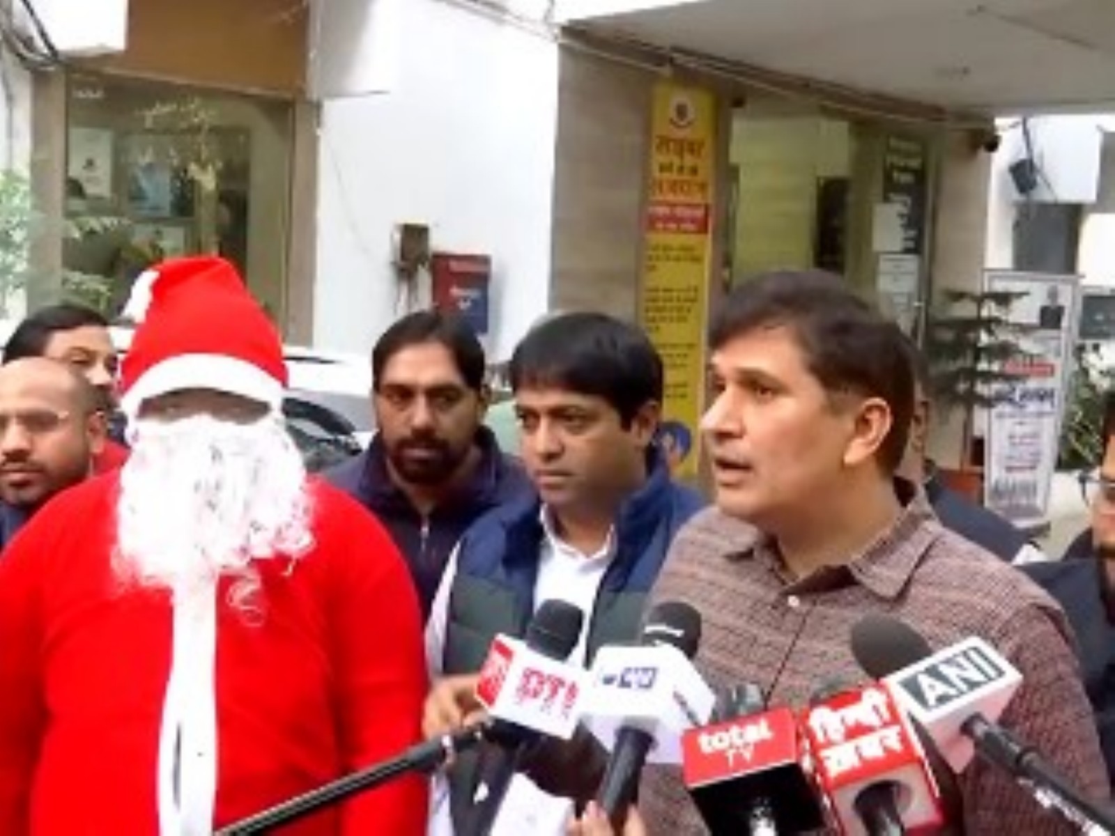 Delhi Aam Aadmi Party (AAP) President Saurabh Bharadwaj (Photo/ANI)