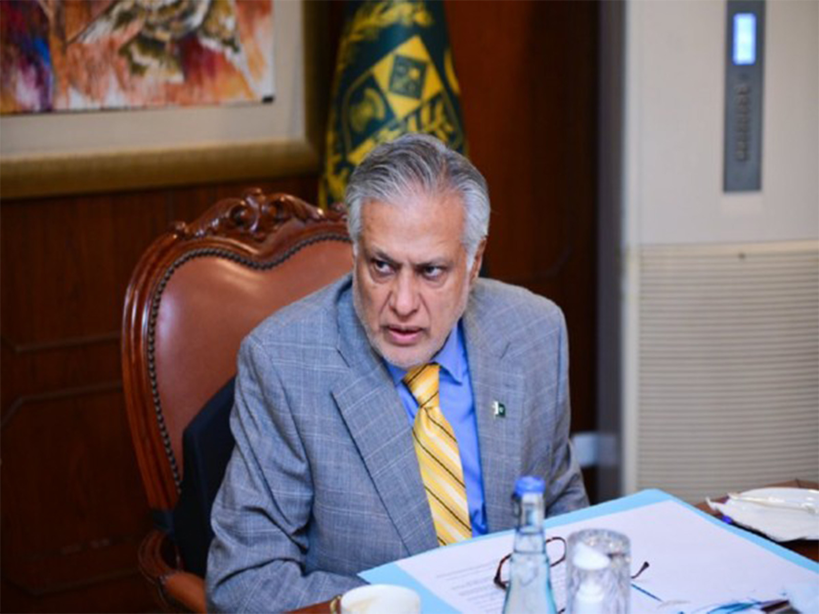 Pakistan's Deputy Prime Minister and Foreign Minister Ishaq Dar (Photo/X@DPM_PK)