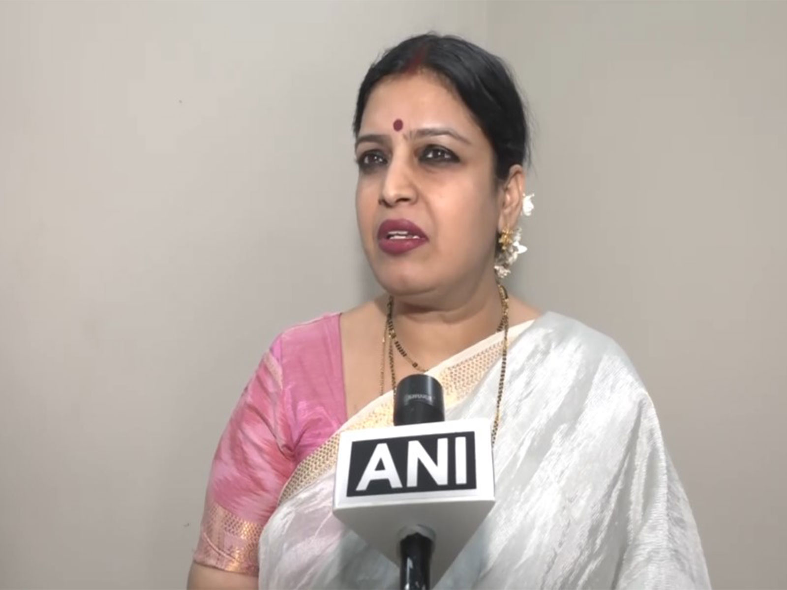 National Mahila President of the Vishwa Hindu Raksha Parishad, Yamuna Pathak (Photo/ANI)