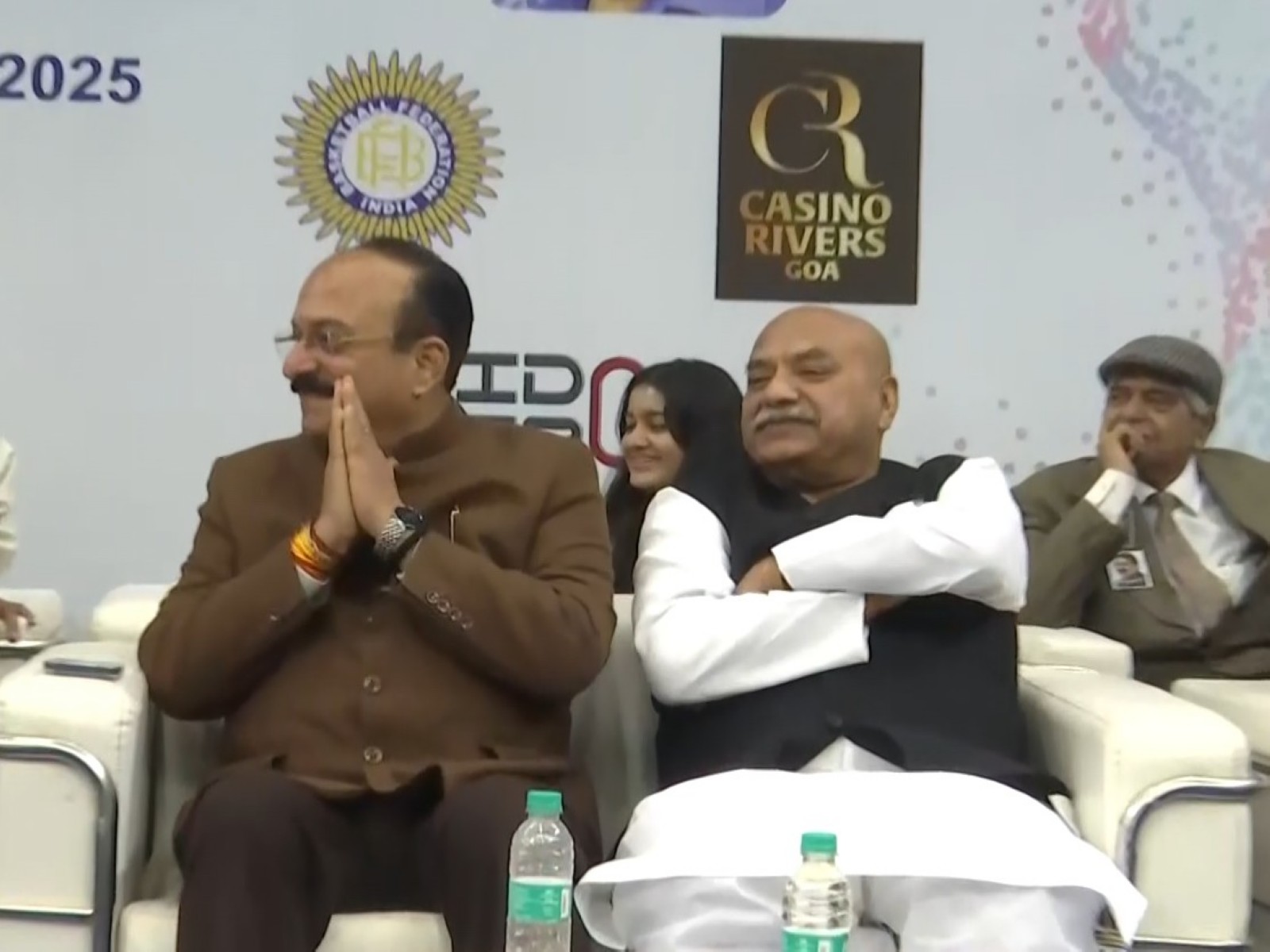 Ashish Sood and Sudhanshu Mittal (Photo: ANI)