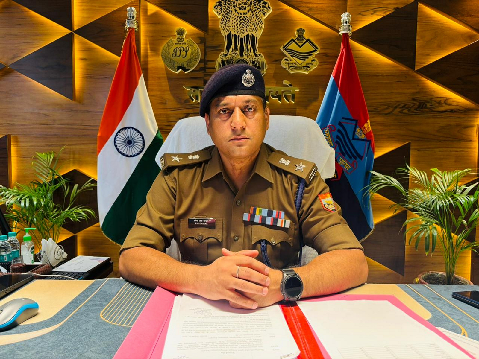 SSP Haridwar, Pramendra Dobal (Photo/ANI)