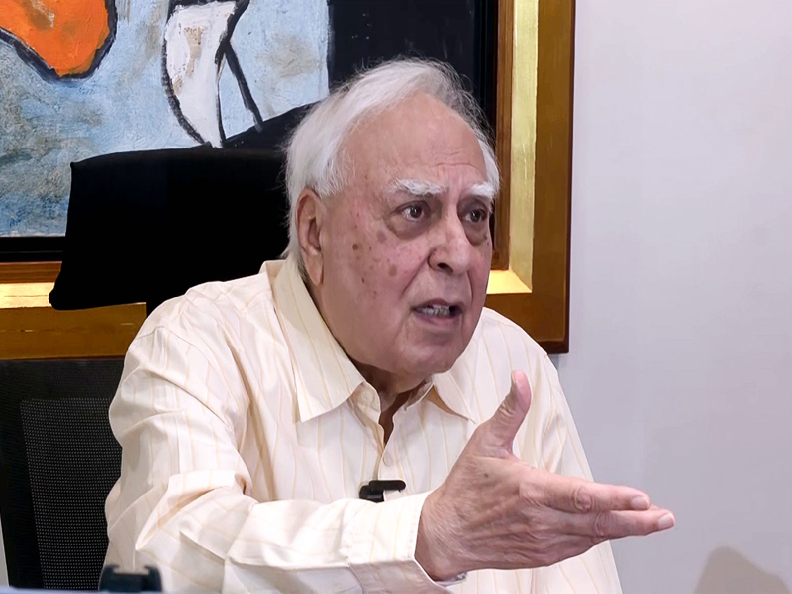 Rajya Sabha MP and senior advocate Kapil Sibal (Photo/ANI)