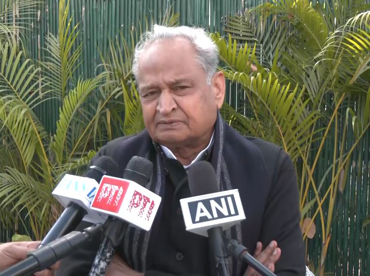  Congress leader Ashok Gehlot (Photo/ANI)