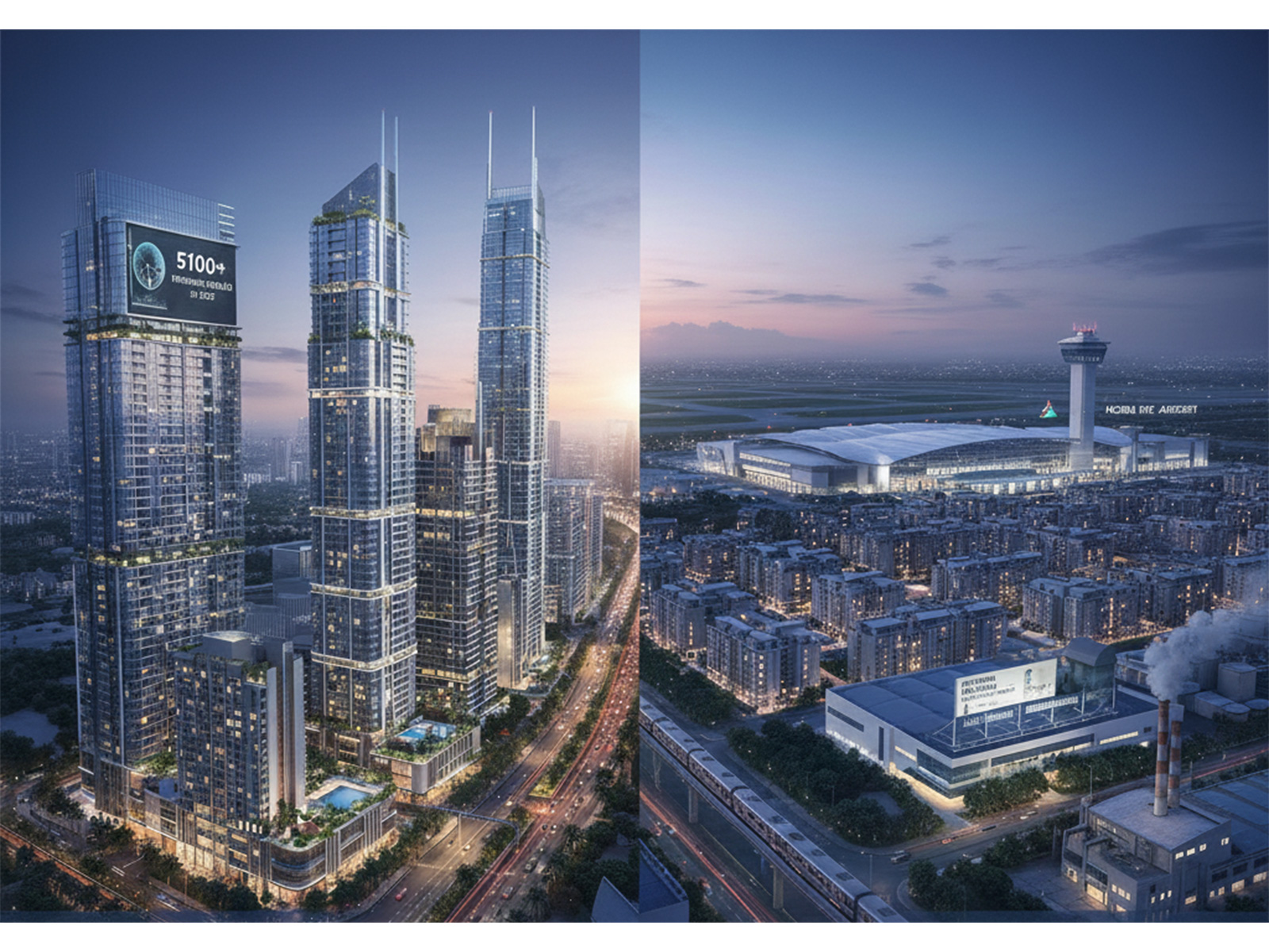 Delhi-NCR's real estate market in 2025 saw balanced growth, led by luxury demand in Gurugram and infrastructure-driven momentum in Noida-Greater Noida