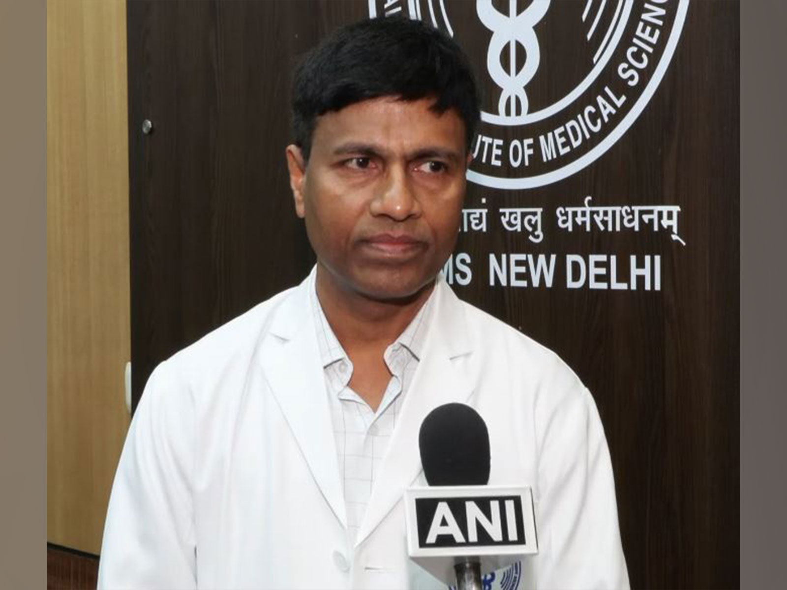 Dr M Srinivas, Director of AIIMS Delhi (Photo/ANI)