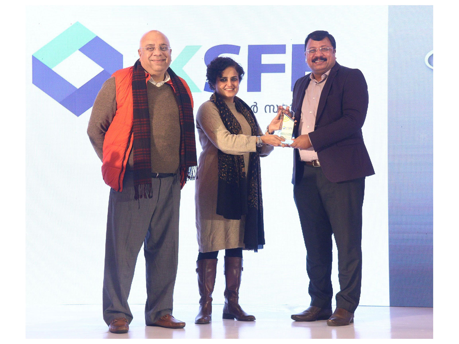 KSFE and Managing Director Dr. S. K. Sanal Secure Top Honours at the 7th Business World Emerging Business Awards