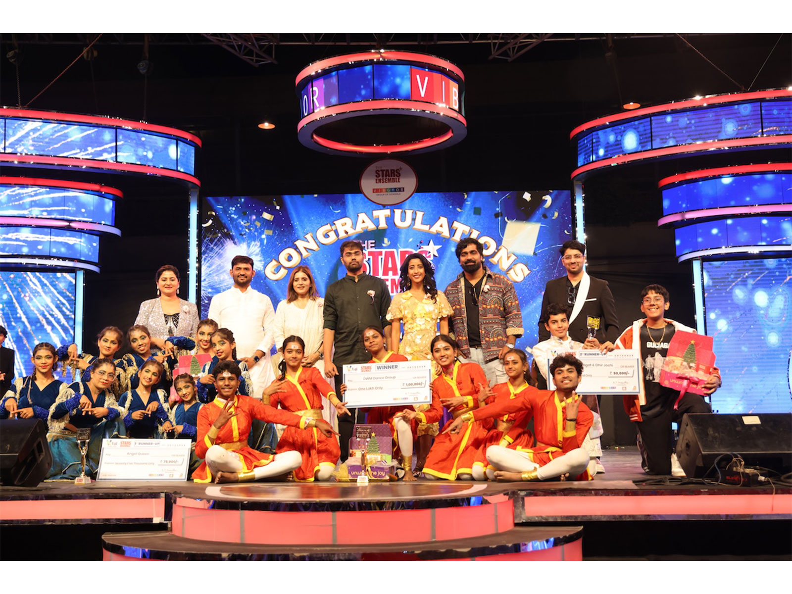 Winners of 17th edition of VIBGYOR Viva.