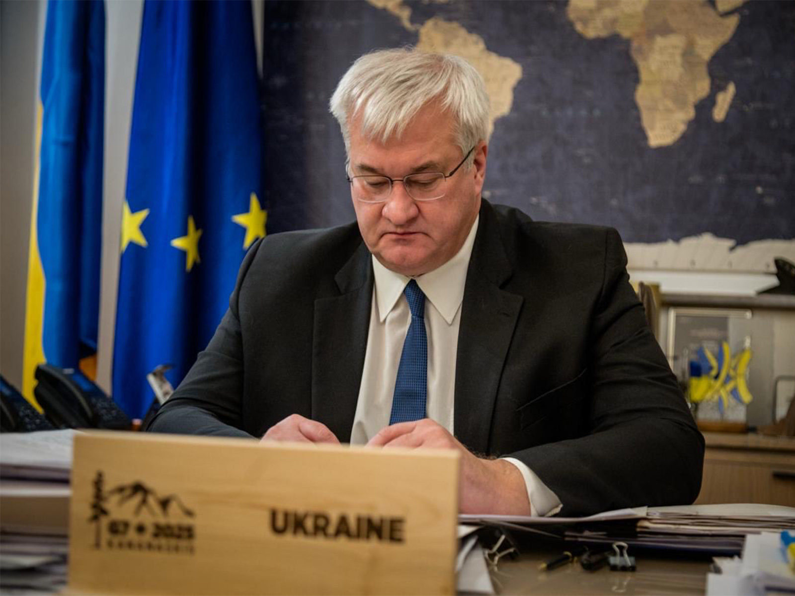 Ukraine's Foreign Minister Andrii Sybiha (Photo/X@andrii_sybiha)