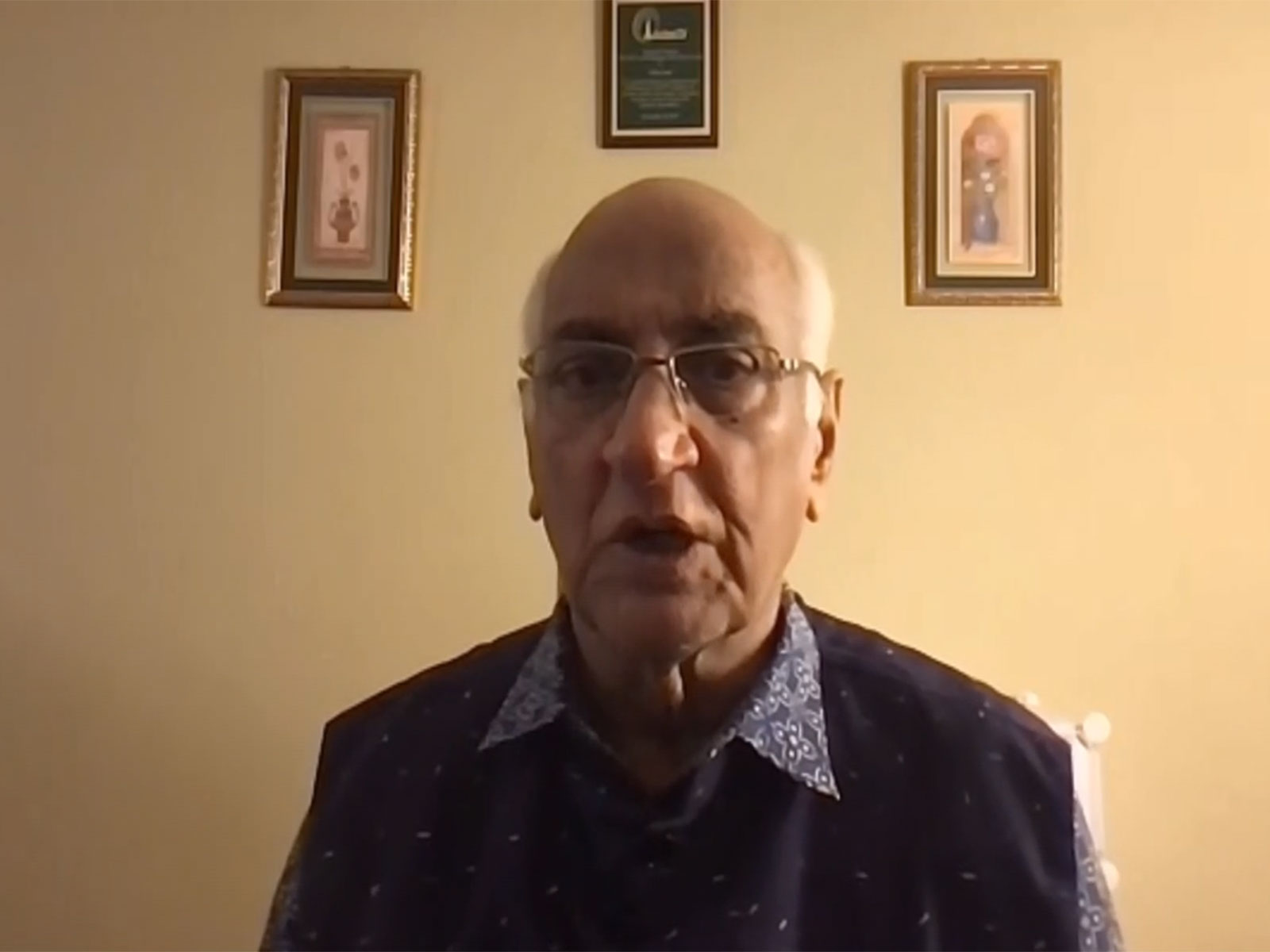 Vidya Bhushan Soni, Former Diplomat (Photo/ANI)