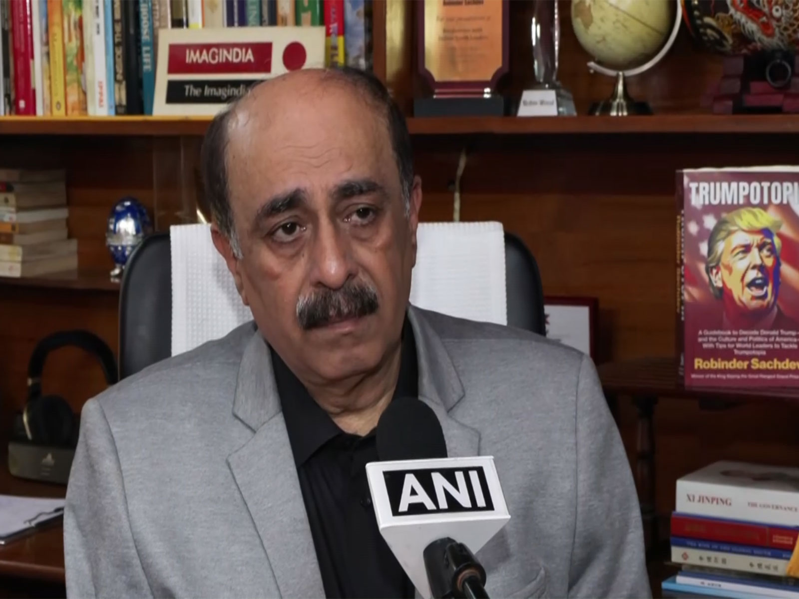  Foreign Affairs Expert Robinder Sachdev (Photo/ANI)