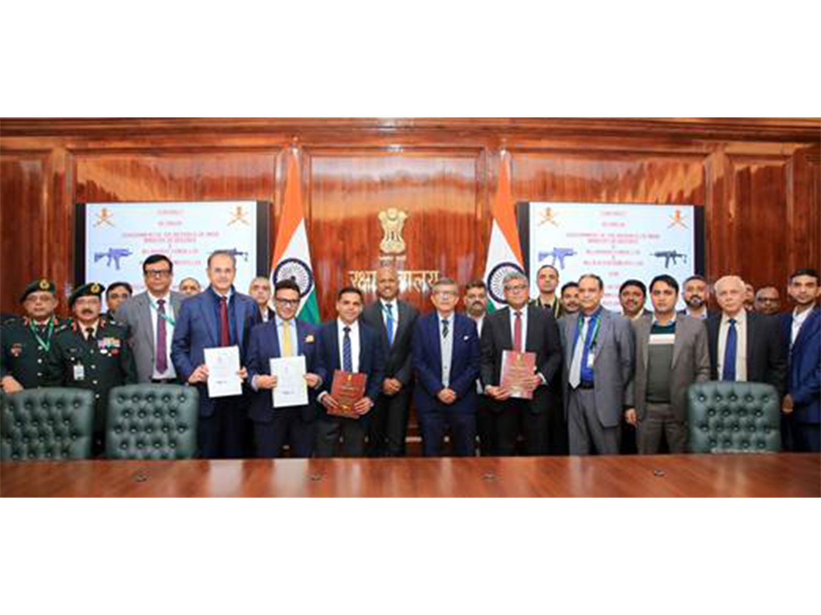 MoD inks Rs 4,666 crore contracts for Close Quarter Battle Carbine (Photo/PIB)