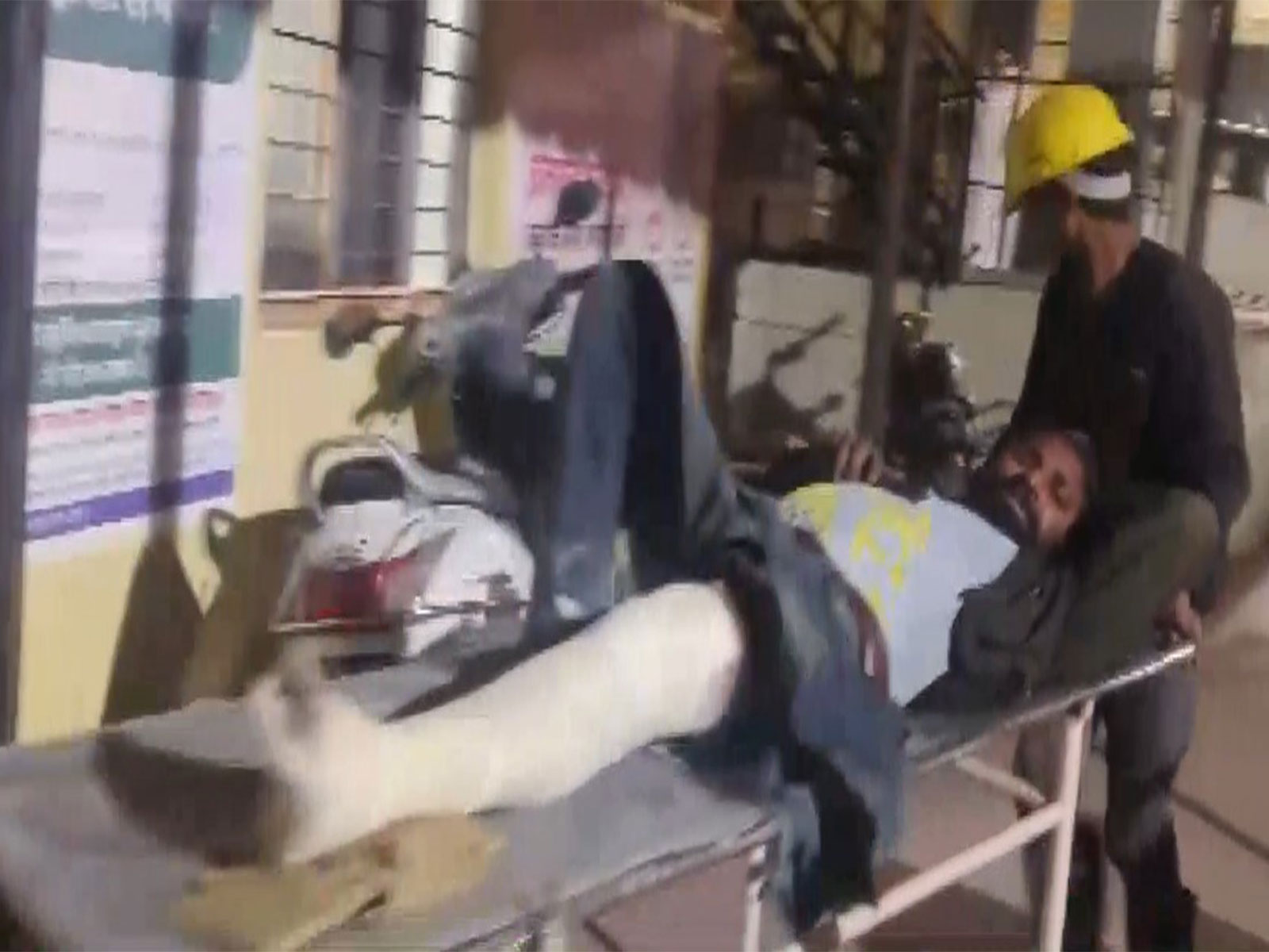 Visuals of the hospital (Photo/ChamoliPolice) 