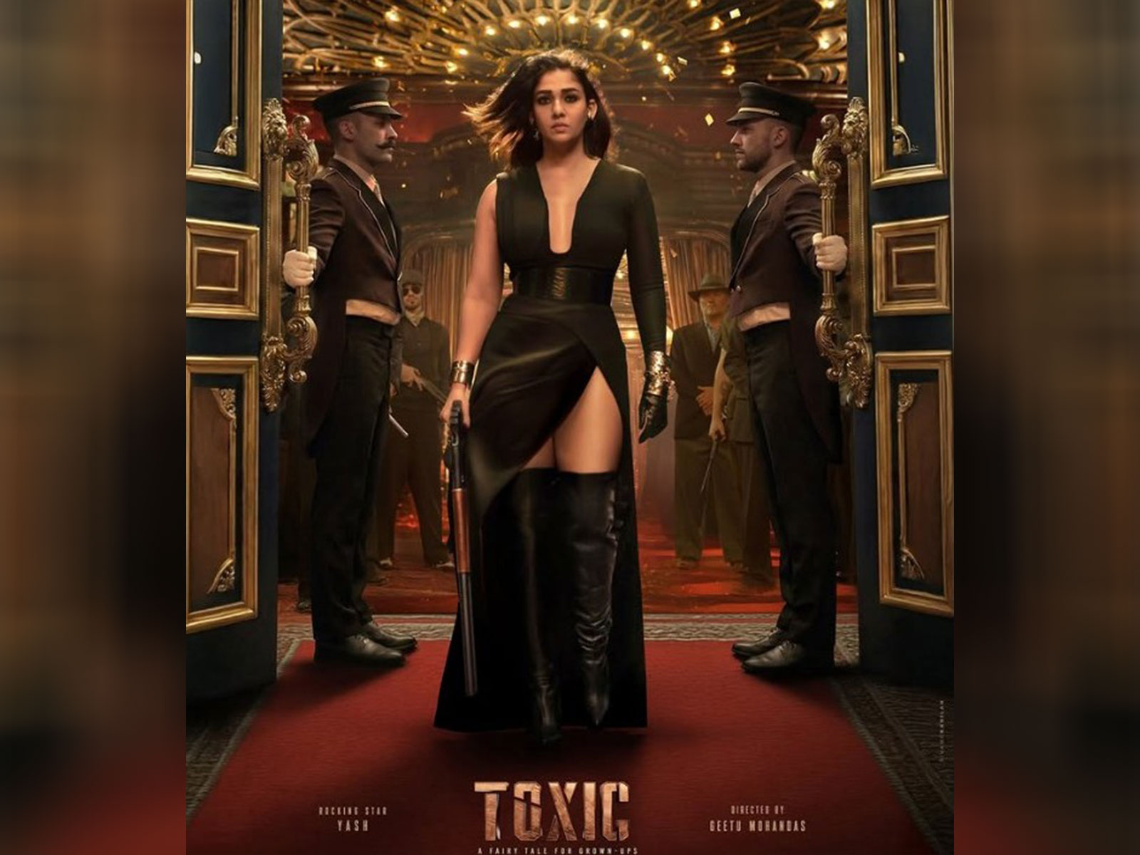 Nayanthara's look from Toxic (Photo/instagram/@thenameisyash)