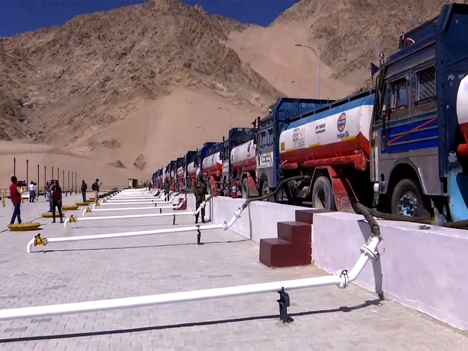 Oil tankers carrying fuel (File Photo/ANI) 