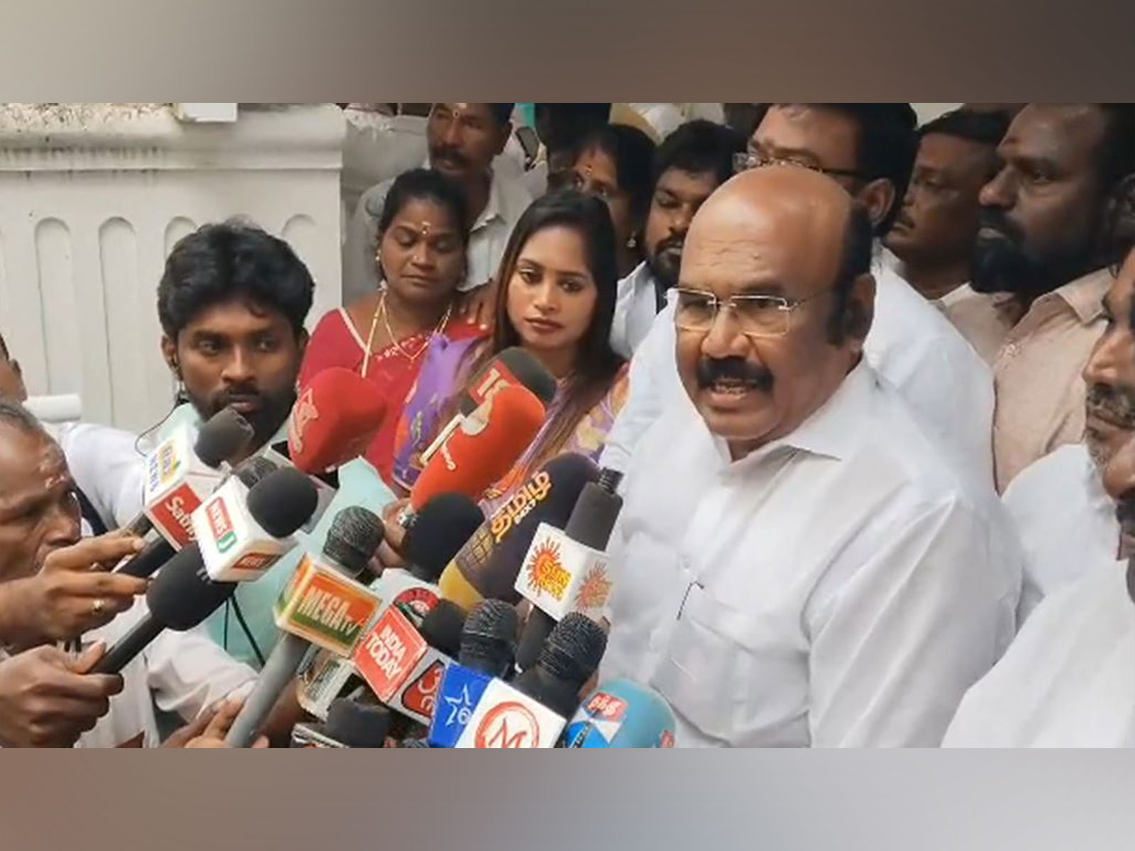 Former Minister and AIADMK senior leader D Jayakumar (Photo/ANI)