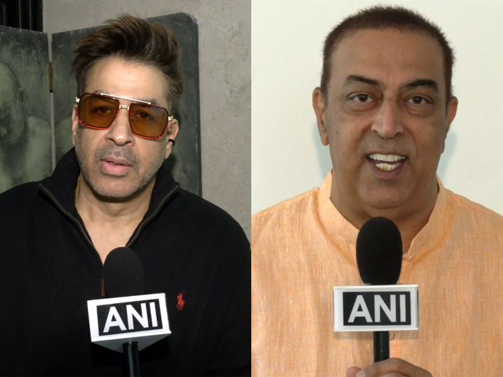 Rajat Bedi, Vindu Dara Singh share New Year wishes (Photo/ANI)