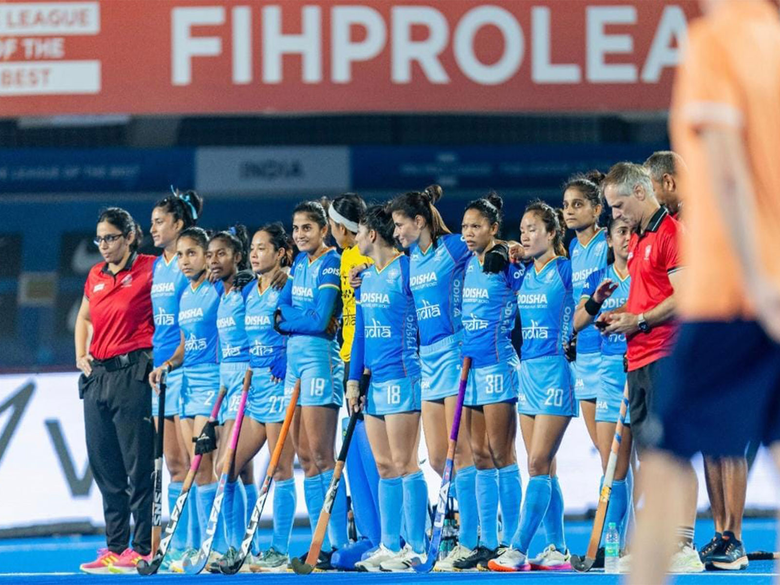 Indian women's team. (Photo: Hockey India)