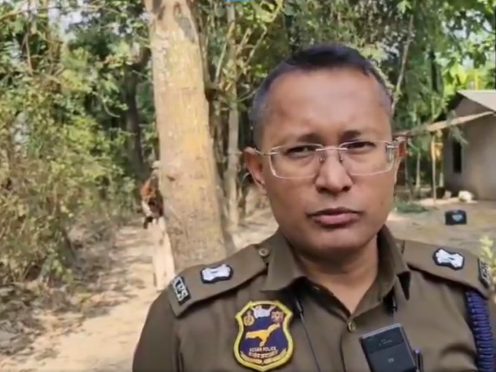Karbi Anglong ASP Partha Pratim Saikia (Photo/ANI) 