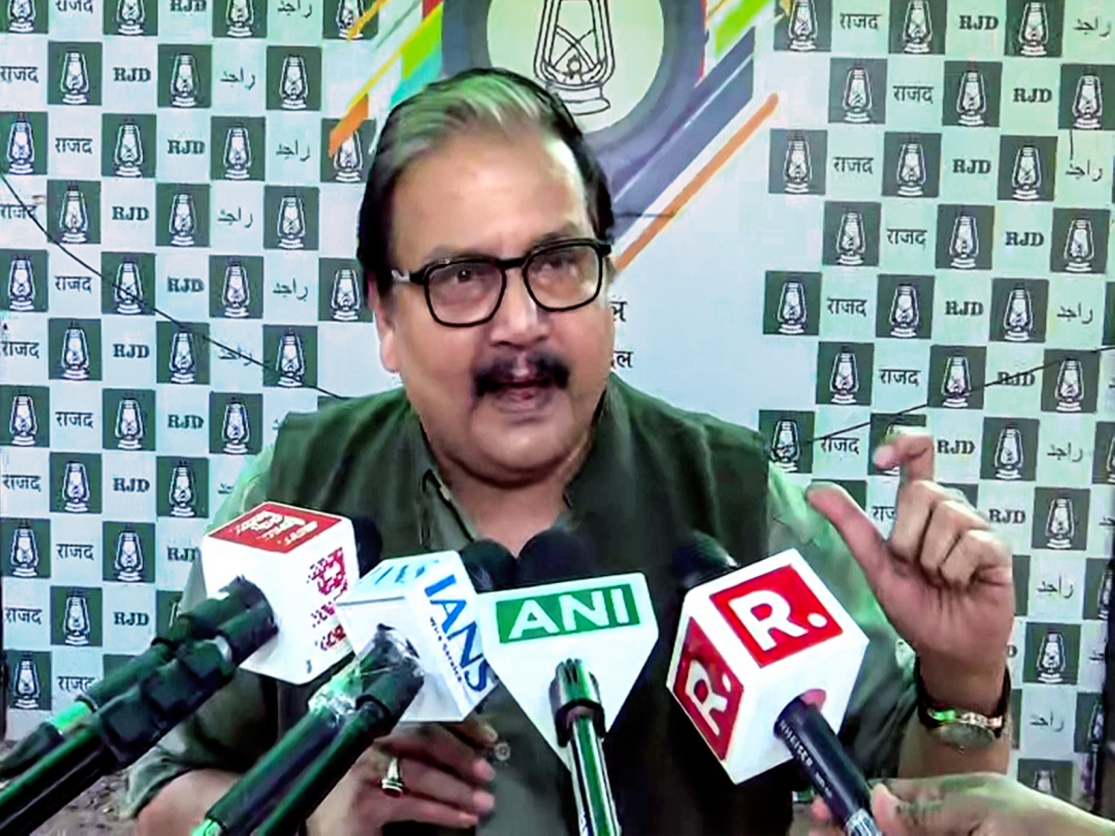 RJD MP Manoj Jha (File Photo/ ANI)