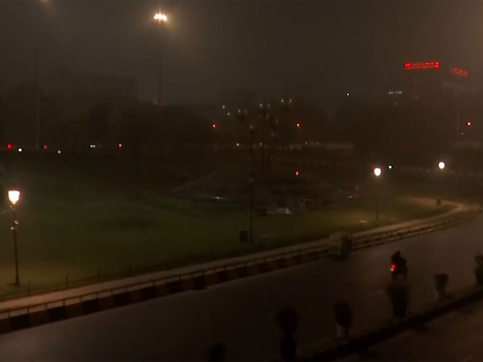 Early morning visuals from AIIMS Delhi (Photo/ANI)