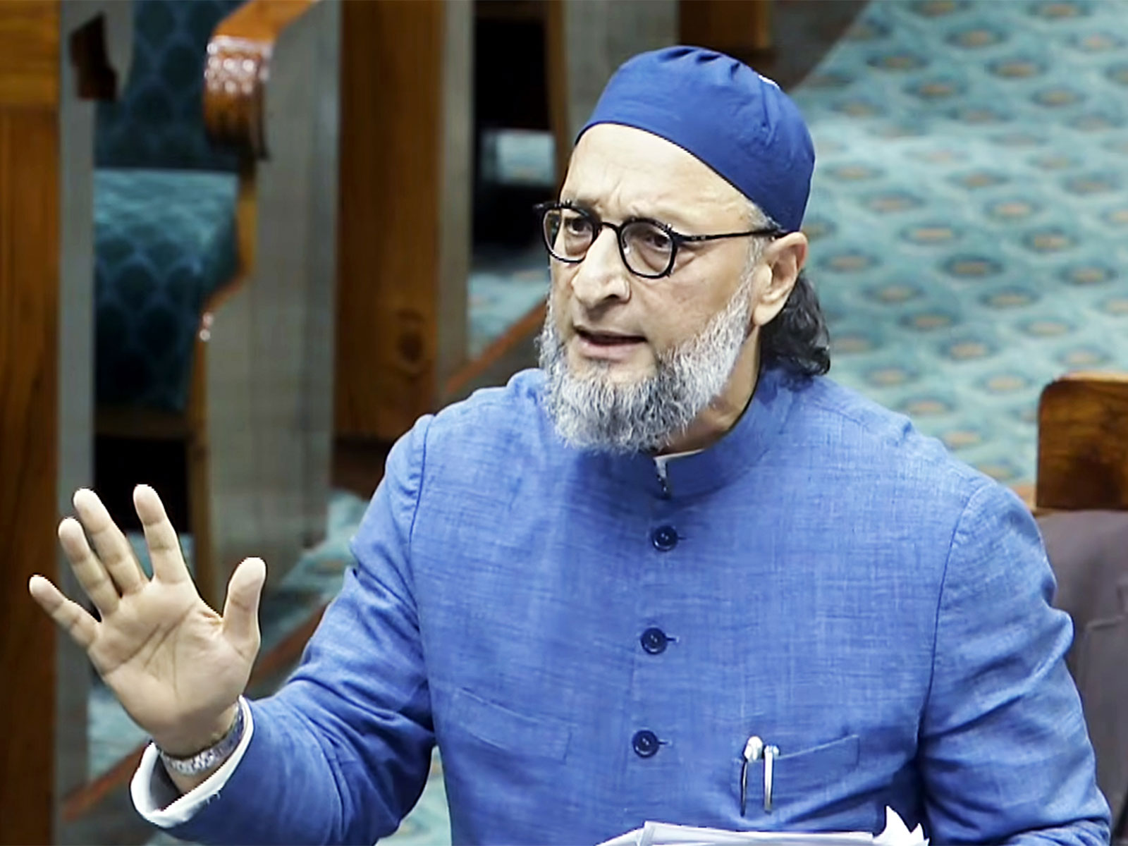  AIMIM chief Asaduddin Owaisi (Photo/ANI)