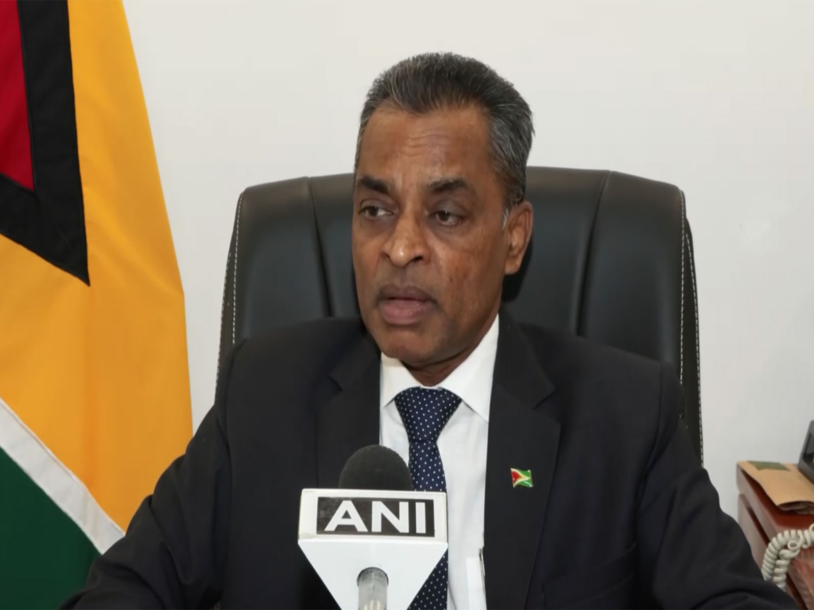 Guyanese High Commissioner to India Dharamkumar Seeraj (Photo/ANI)