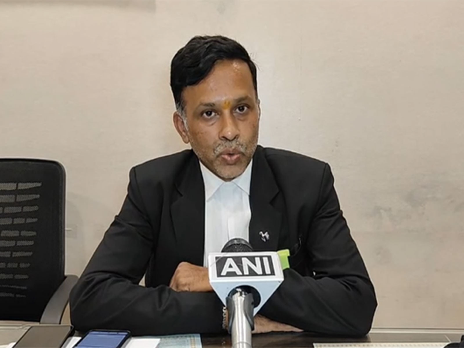 Indore High Court Bar Association President Ritesh Inani (Photo/ANI)