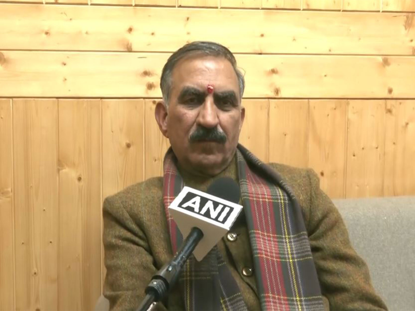 Himachal Pradesh Chief Minister Sukhvinder Singh Sukhu (Photo/ANI)