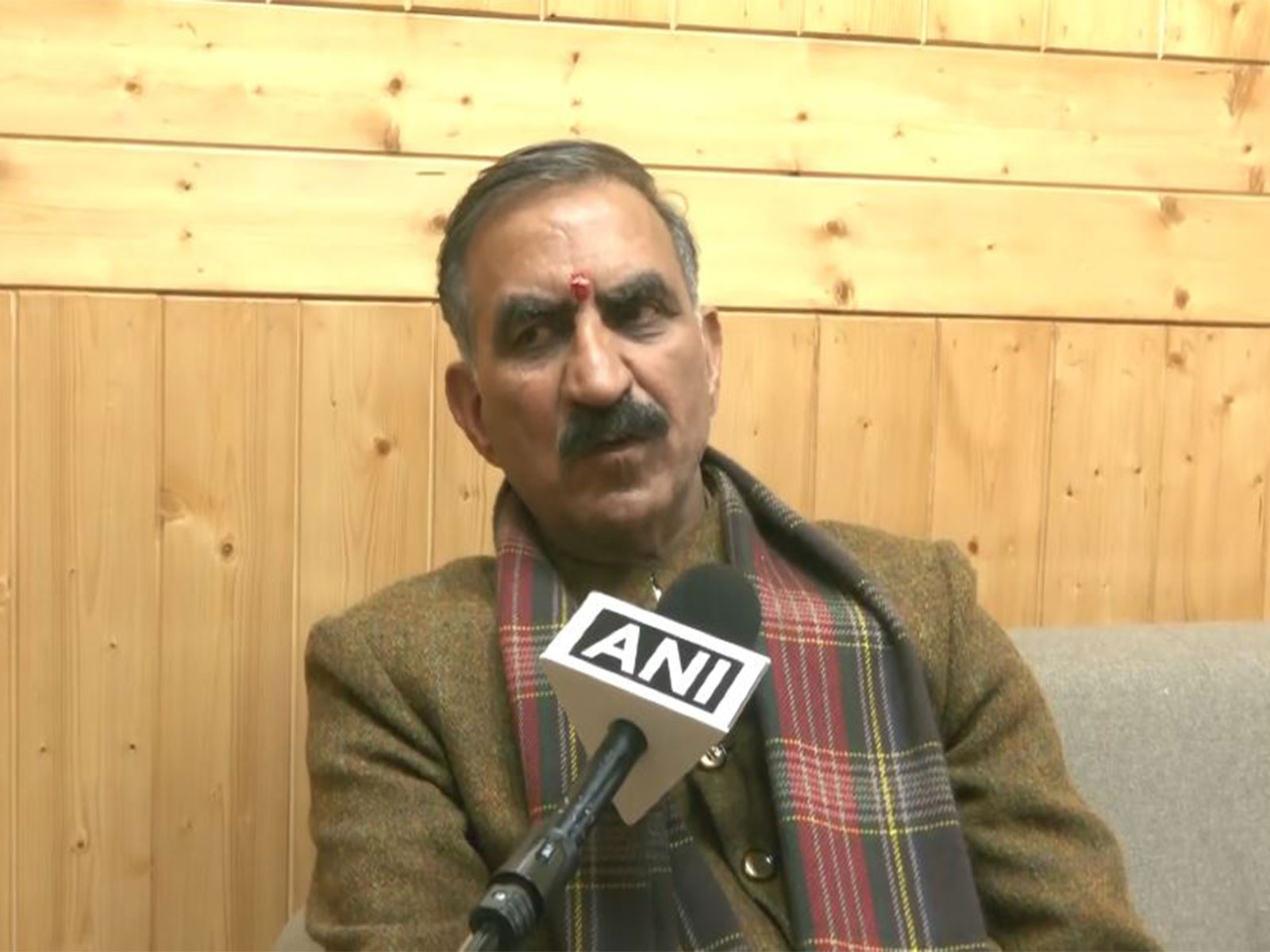Himachal Pradesh Chief Minister Sukhvinder Singh Sukhu (Photo/ANI)