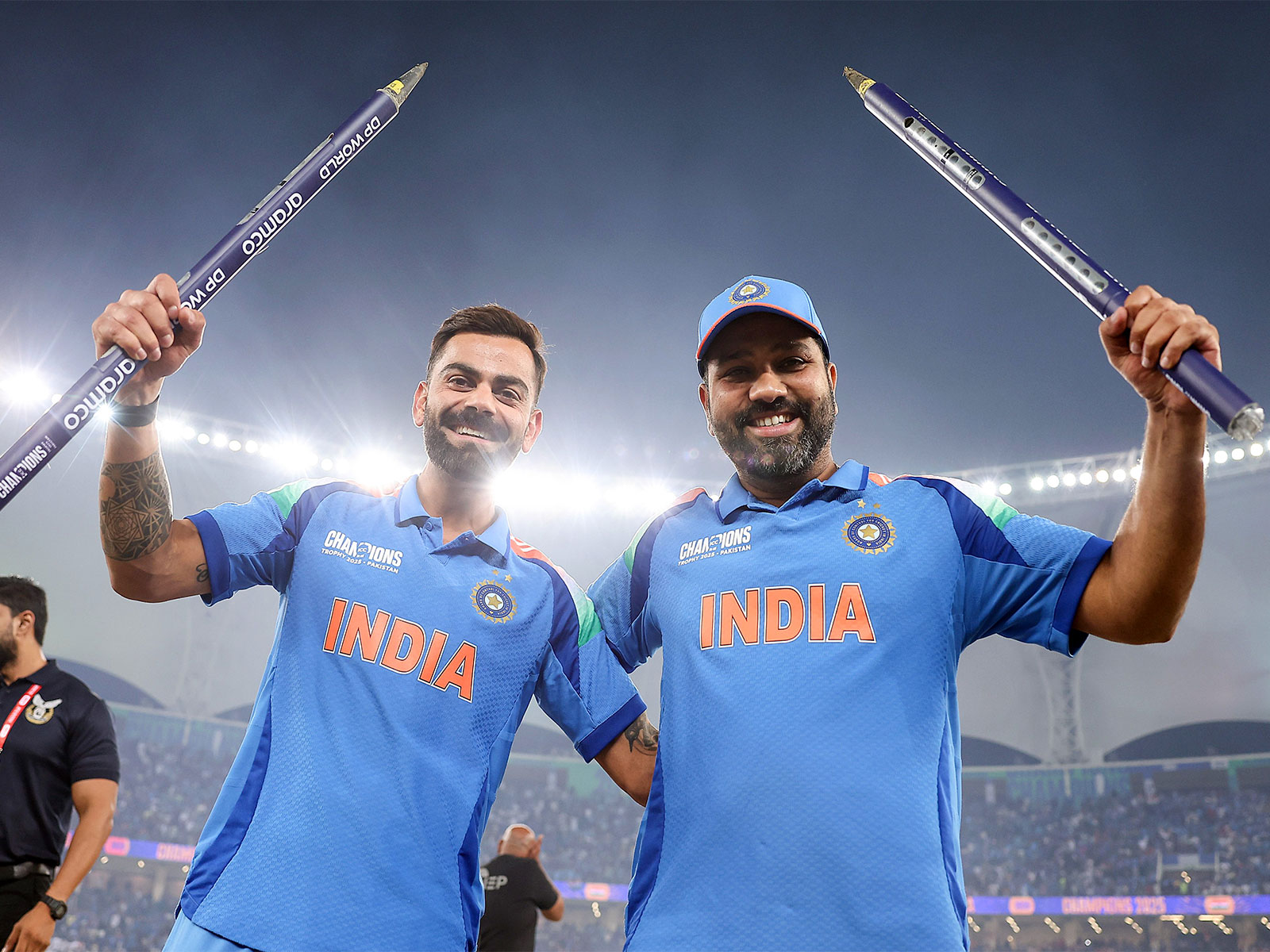 Virat Kohli and Rohit Sharma. (Photo: ANI)